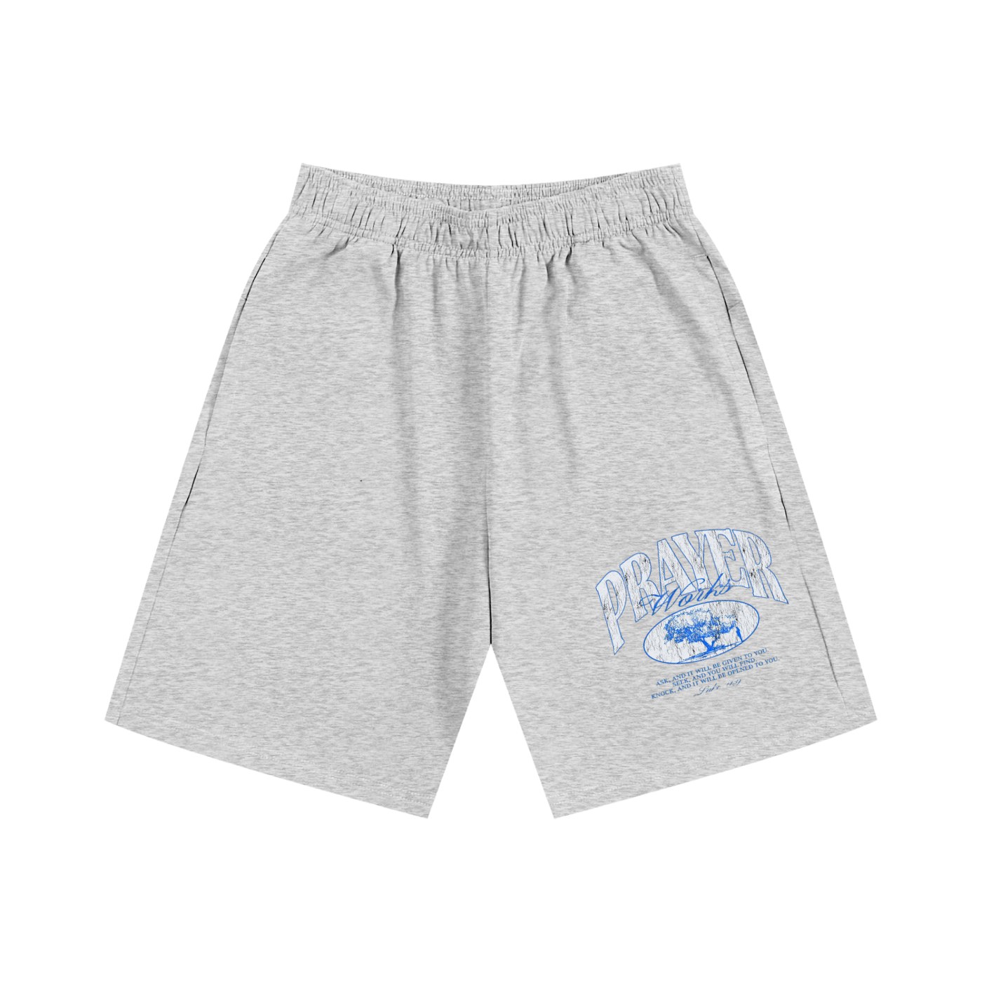 PRAYER WORKS HEAVYWEIGHT SHORTS (NIPSEY BLUE)