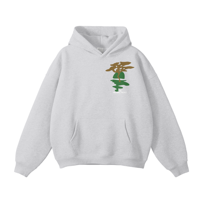 MISSING PEACE TRACKSUIT HOODIE (GREY)