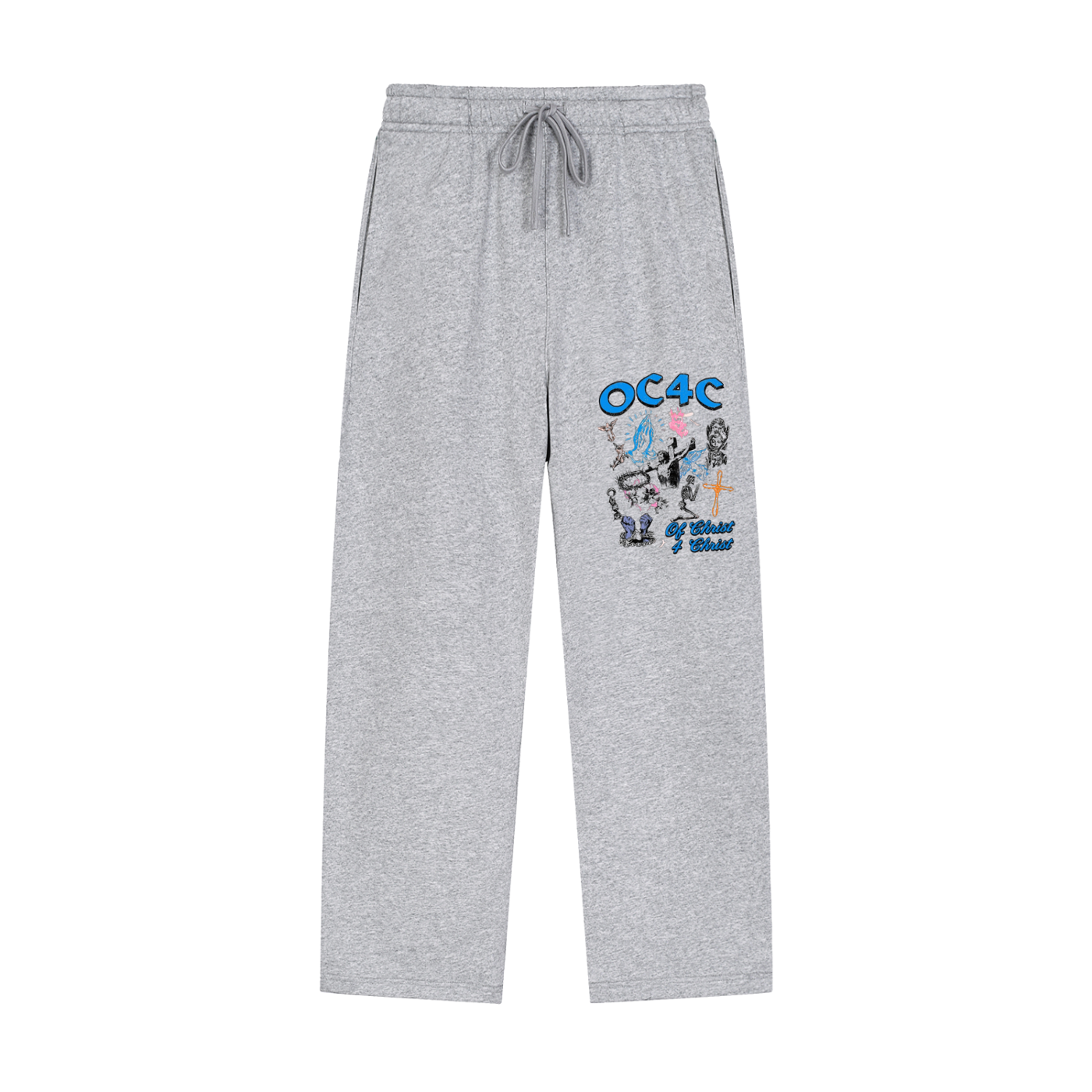 CHAIN BREAKER JOGGERS (GREY X BLUE)