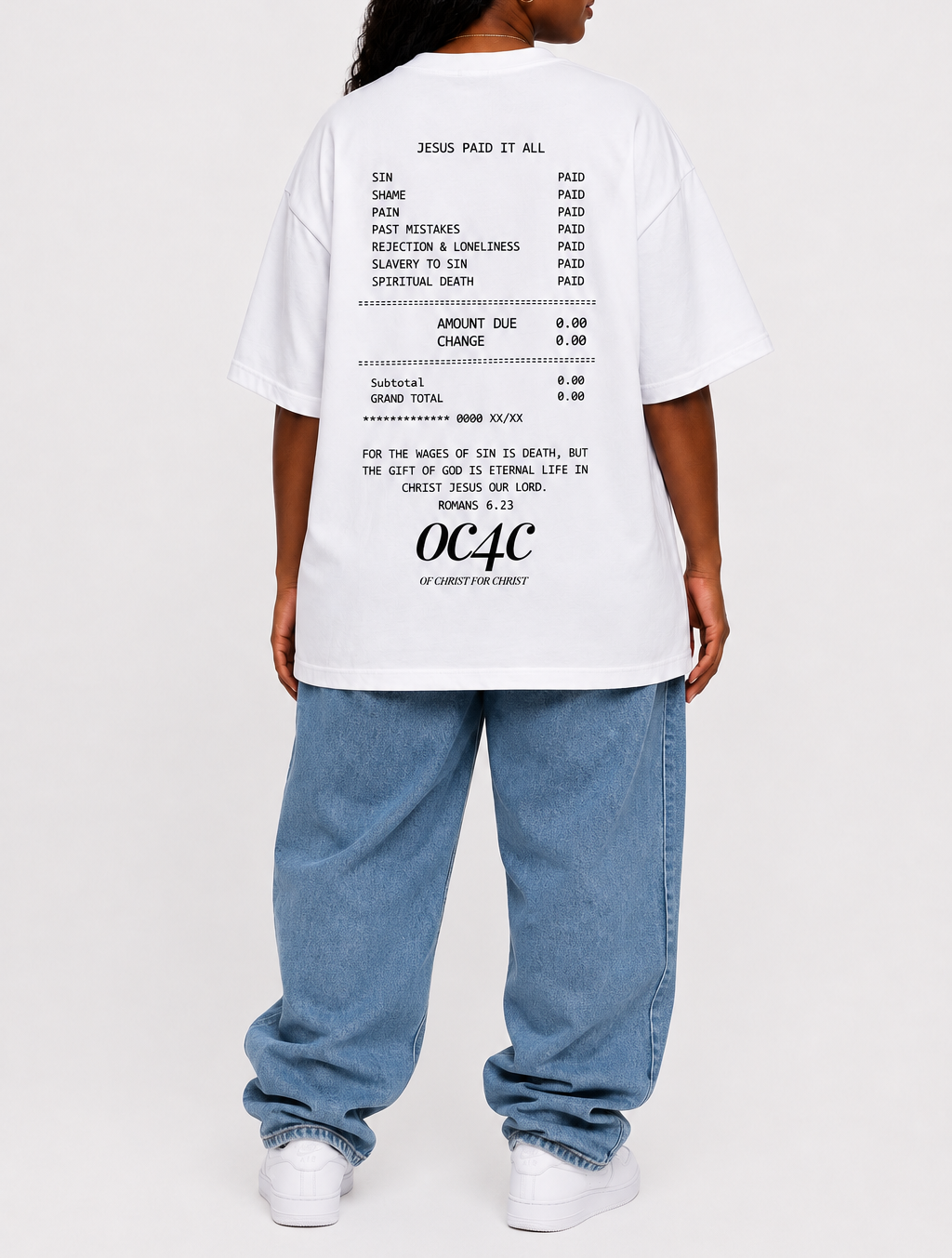 ‘LORD RECEIPT’ BOXY TEE