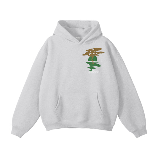 MISSING PEACE TRACKSUIT HOODIE (GREY)