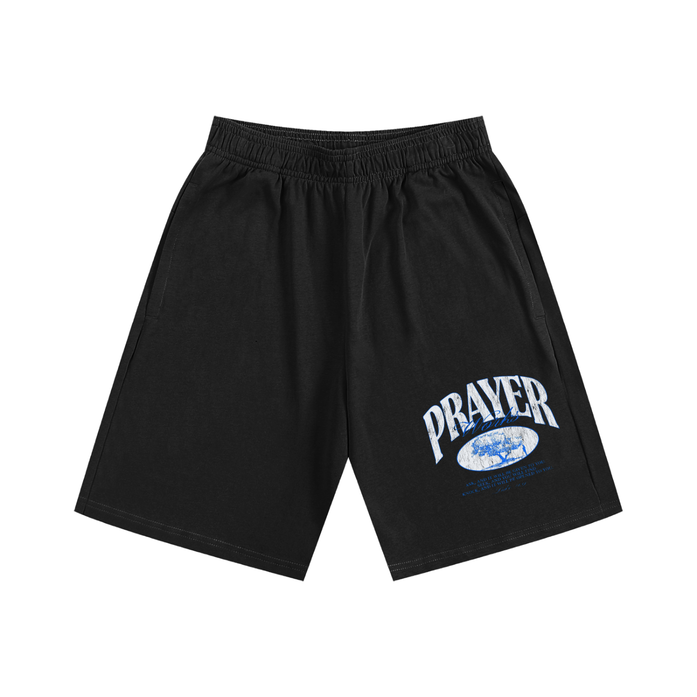 PRAYER WORKS HEAVYWEIGHT SHORTS (NIPSEY BLUE)