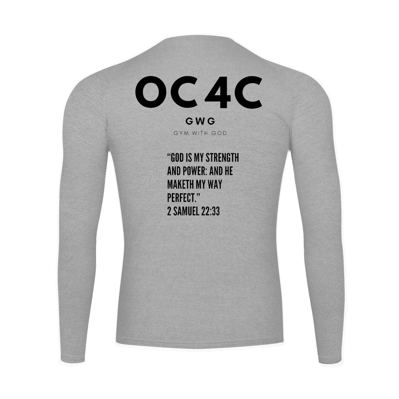 GYM WITH GOD PERFORMANCE T SHIRT