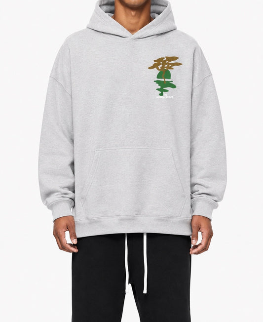 MISSING PEACE TRACKSUIT HOODIE (GREY)
