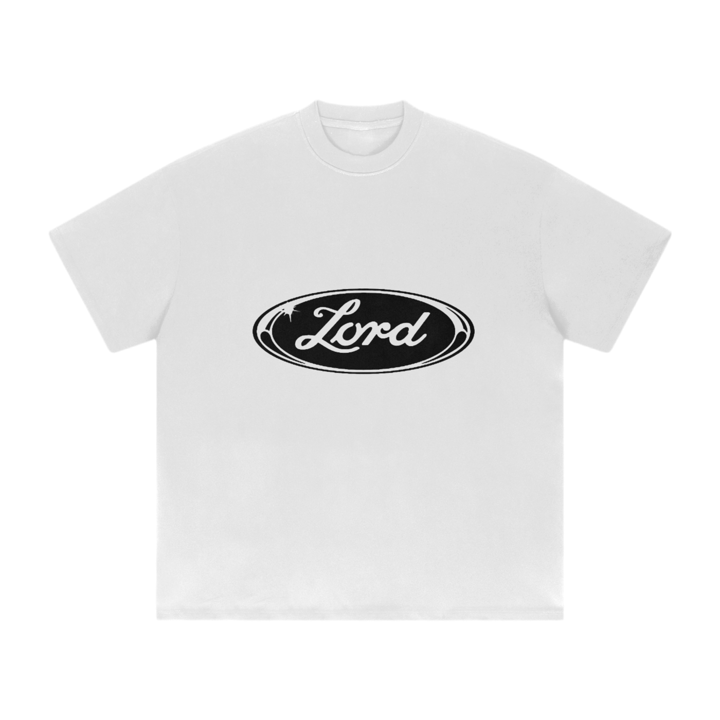 ‘LORD RECEIPT’ BOXY TEE